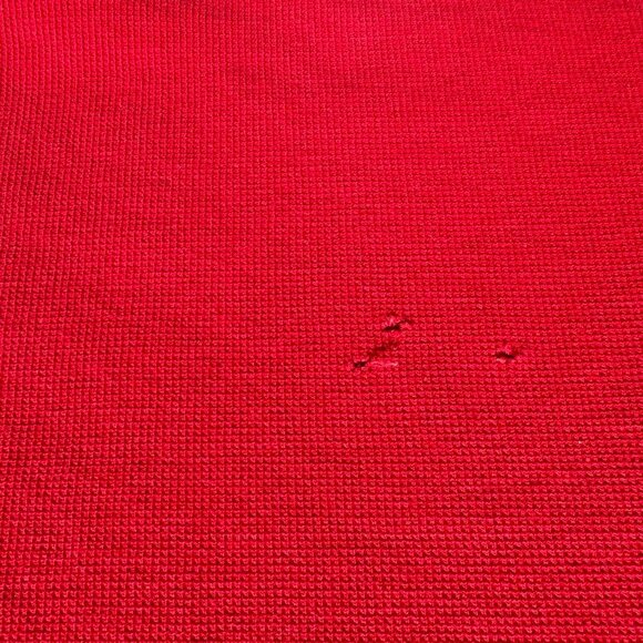 Vintage 2000s‎ Polo Sport Red Navy Striped Shirt - Picture 5 of 8